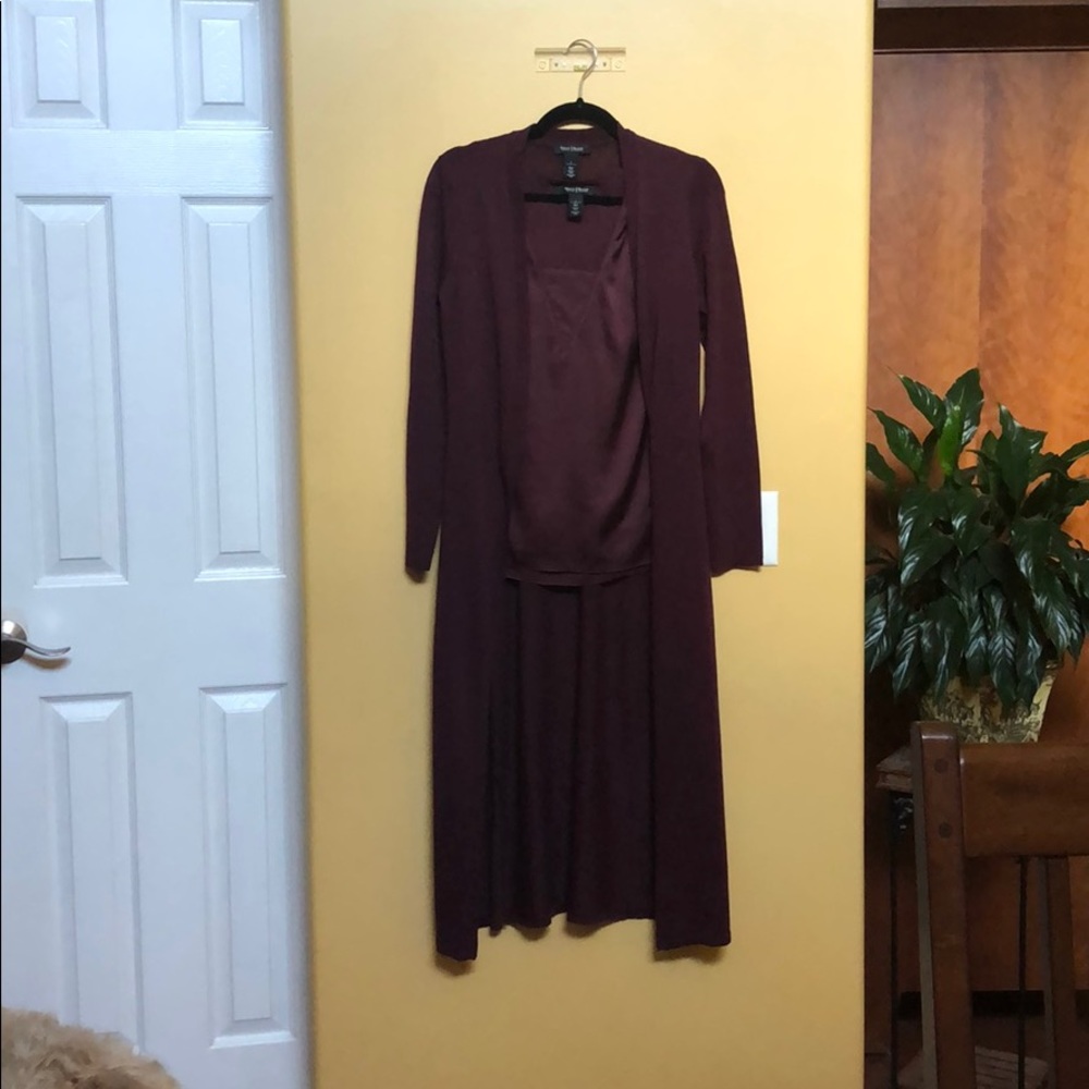 Cardigan and matching camisole